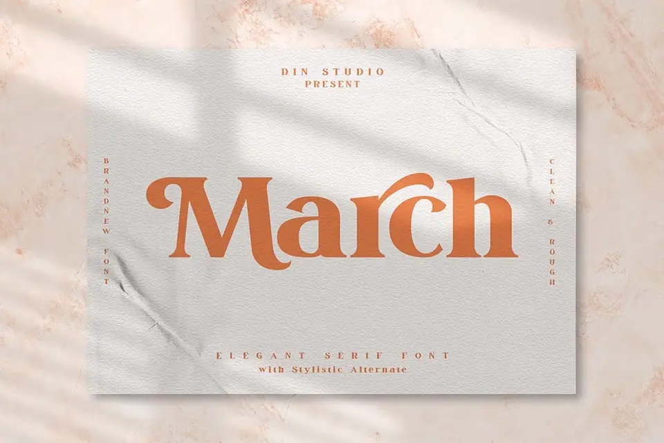 March Font