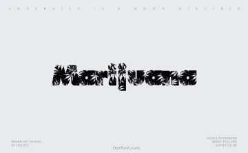Marijuana Font