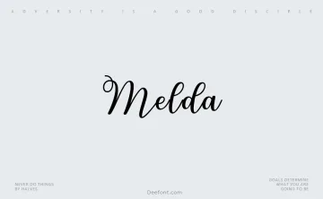 Melda Font