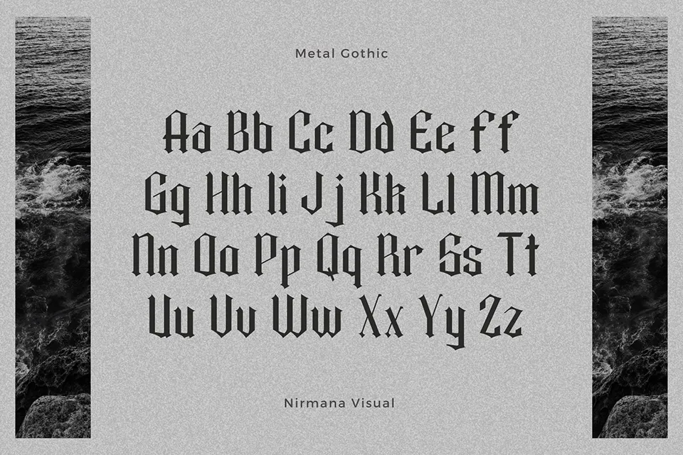 Metal Gothic Font