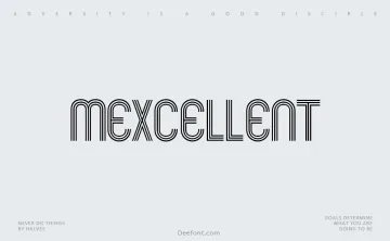 Mexcellent Font