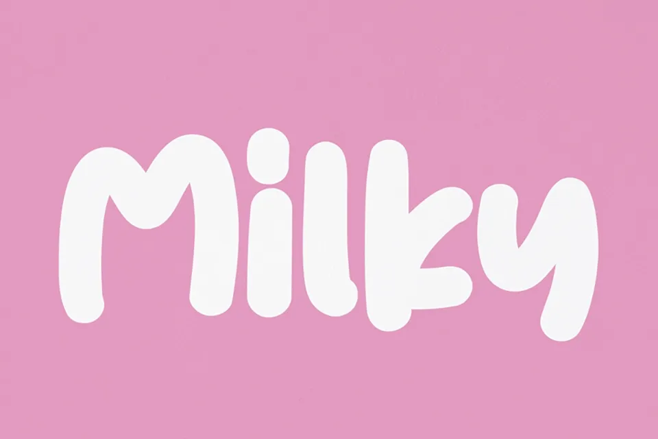 Milky Font