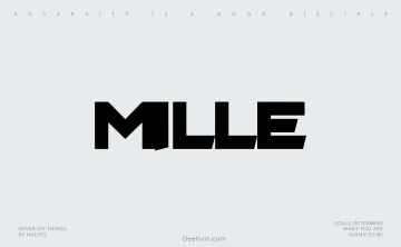 Mille Font