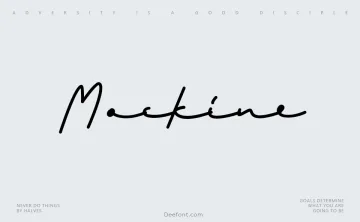 Mockine Font