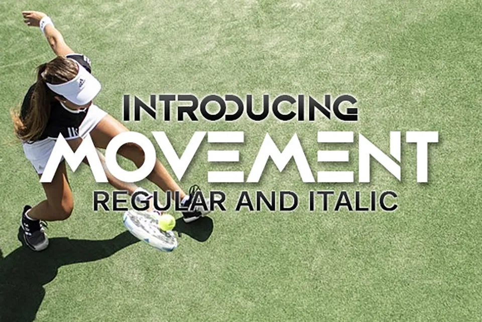 Movement Font
