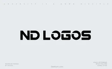 ND Logos Font
