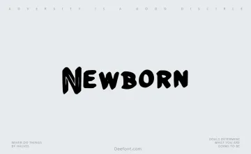 Newborn Font