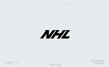 NHL Font