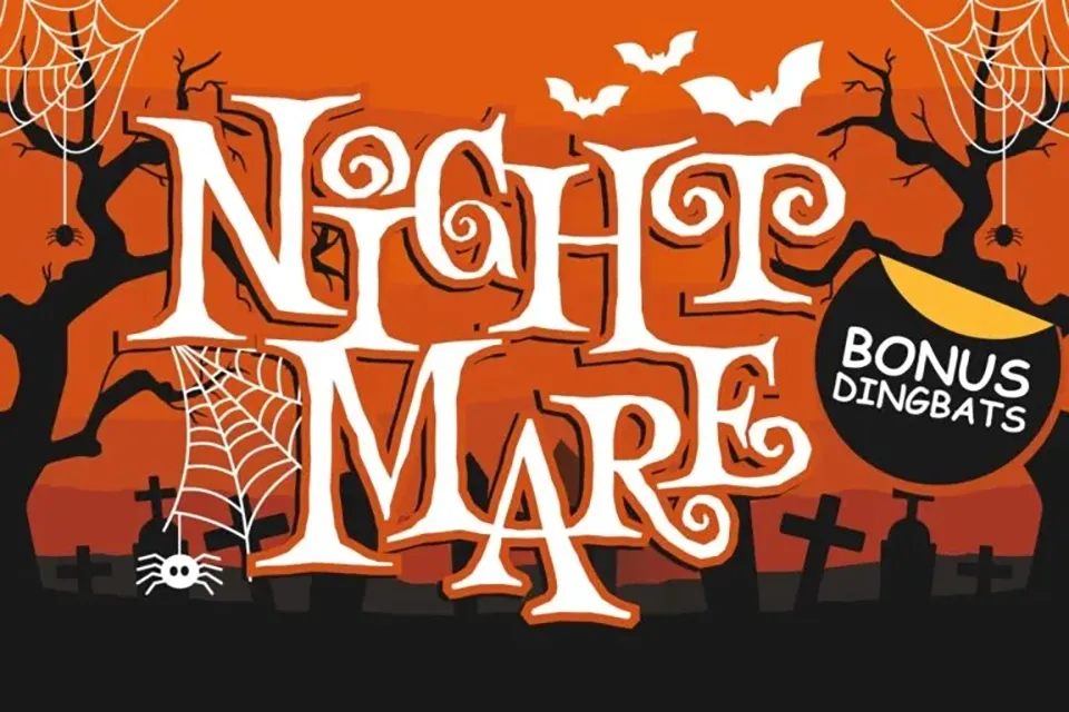 Night Mare Font