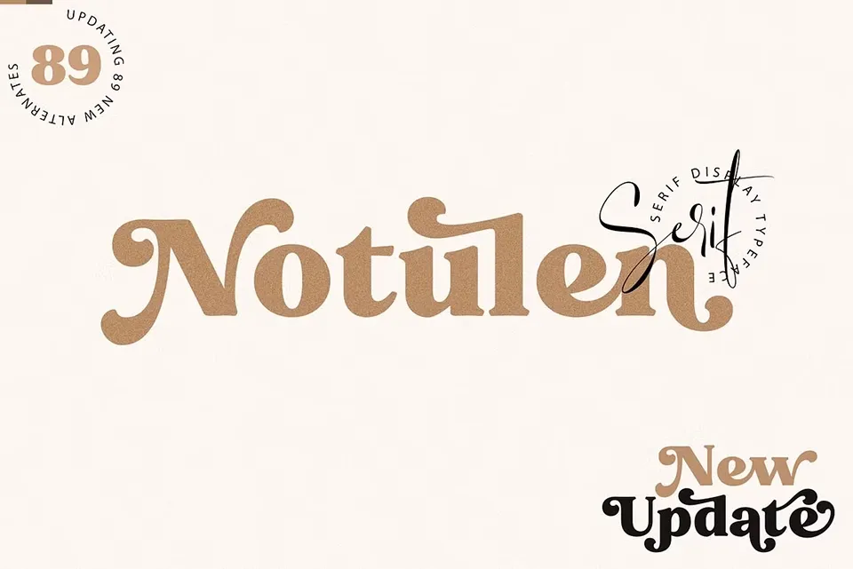 Notulen Font