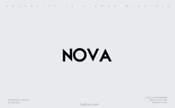 Nova Font