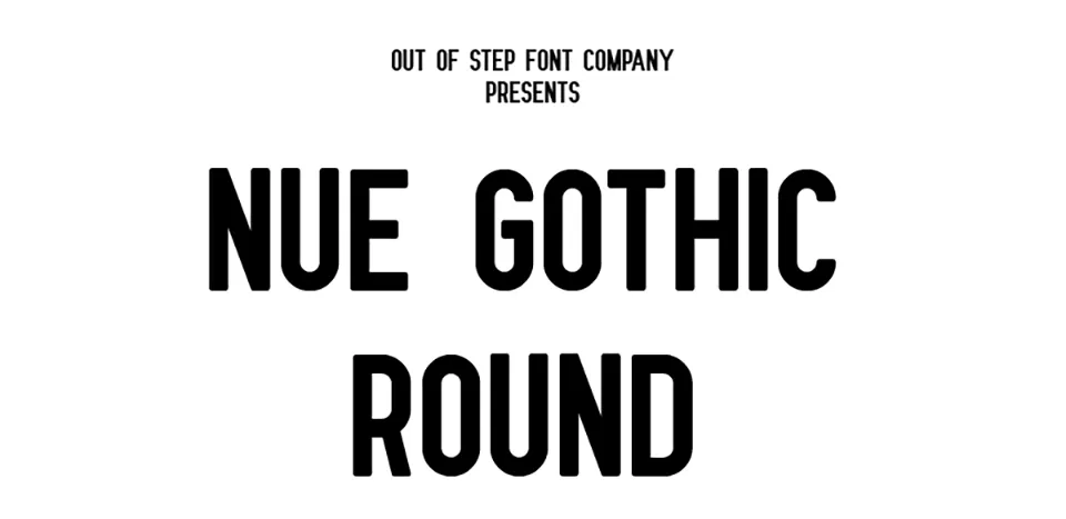 Nue Gothic Round Font