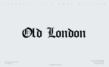 Old London Font