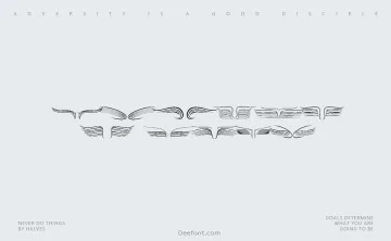 Ornamental Wings Font