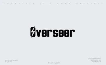 Overseer Font