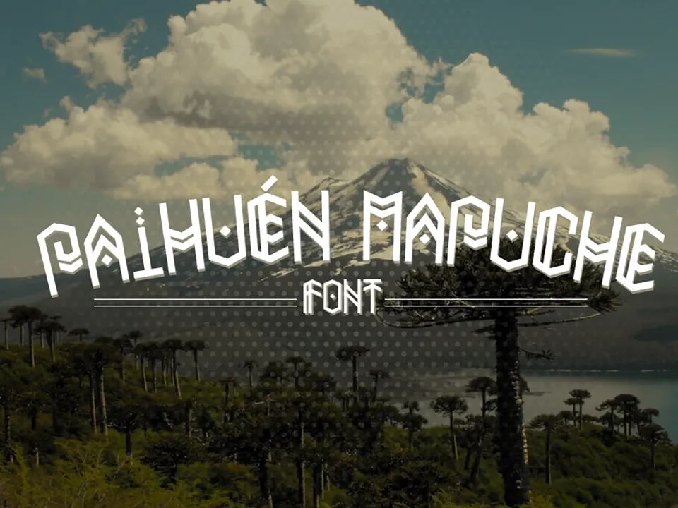 Paihuen Mapuche Font
