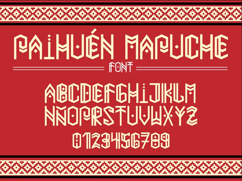 Paihuen Mapuche Font