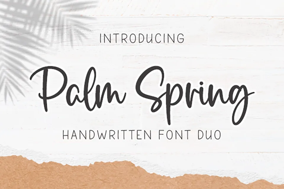 Palm Spring Font
