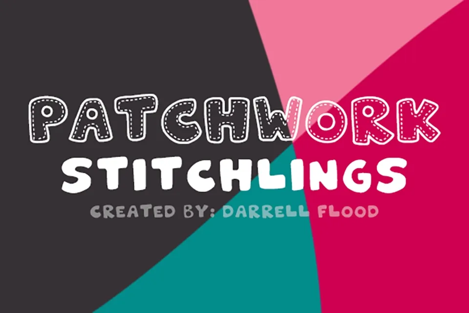 Patchwork Stitchlings Font