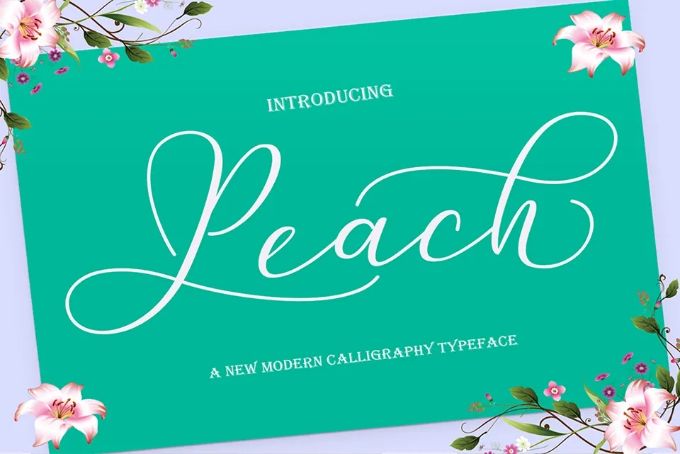 Peach Font