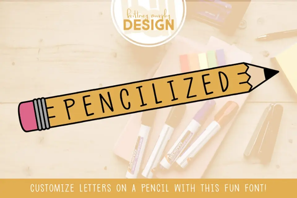 Pencilized Font