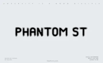Phantom ST Font