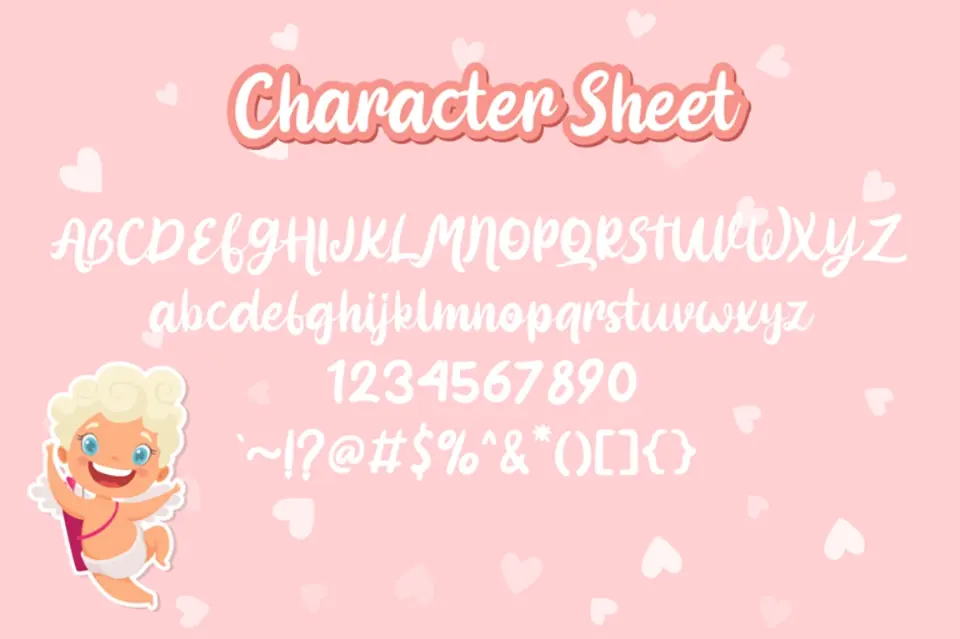 Pinky Cupid Font