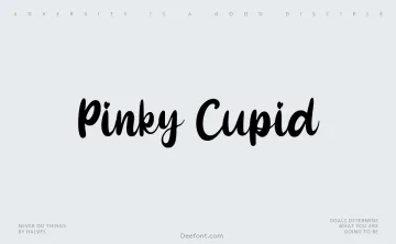 Pinky Cupid Font