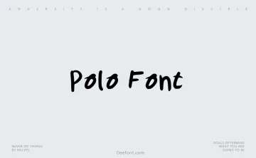 Polo Font