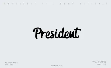 President Font