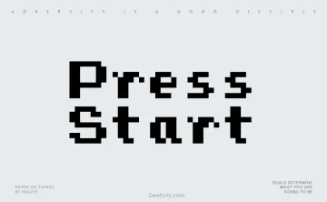Press Start Font