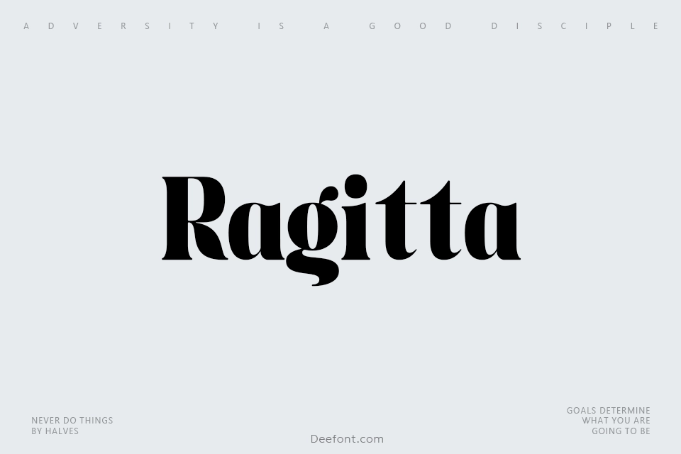 Ragitta Font