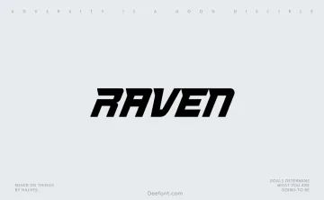Raven Font