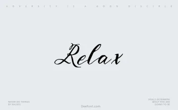 Relax Font