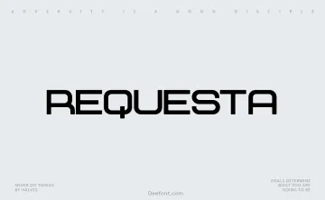 Requesta Font