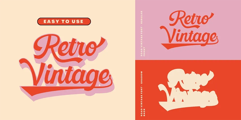 Retro Vintage Font