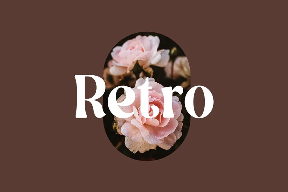 Retroactive Font
