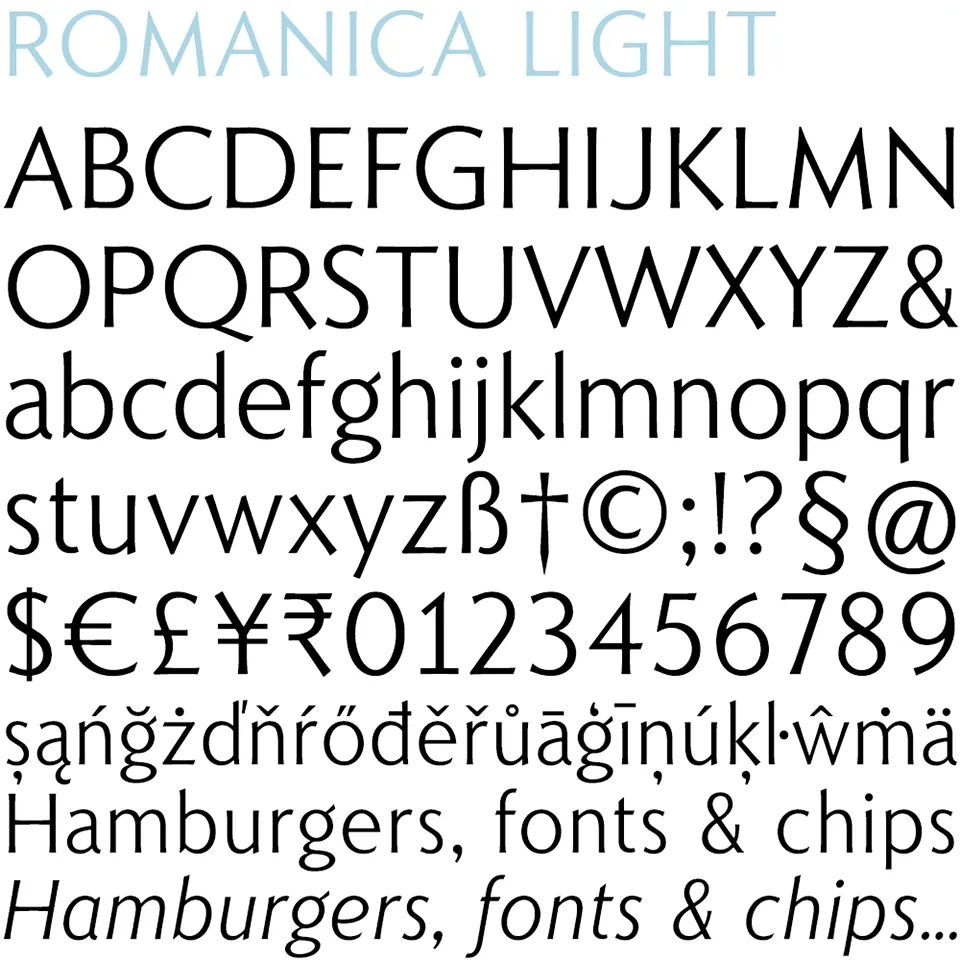 Romanica Font