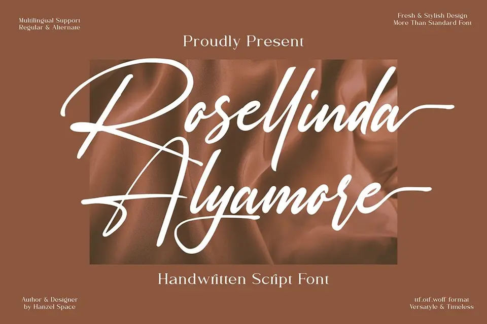 Rosellinda Alyamore Font