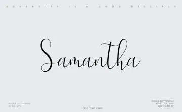 Samantha Font