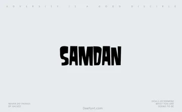 Samdan Font