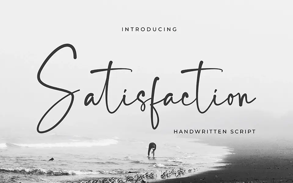 Satisfaction Font