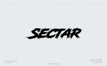 Sectar Font