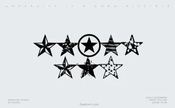Seeing Stars Font
