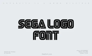 Sega Logo Font Font