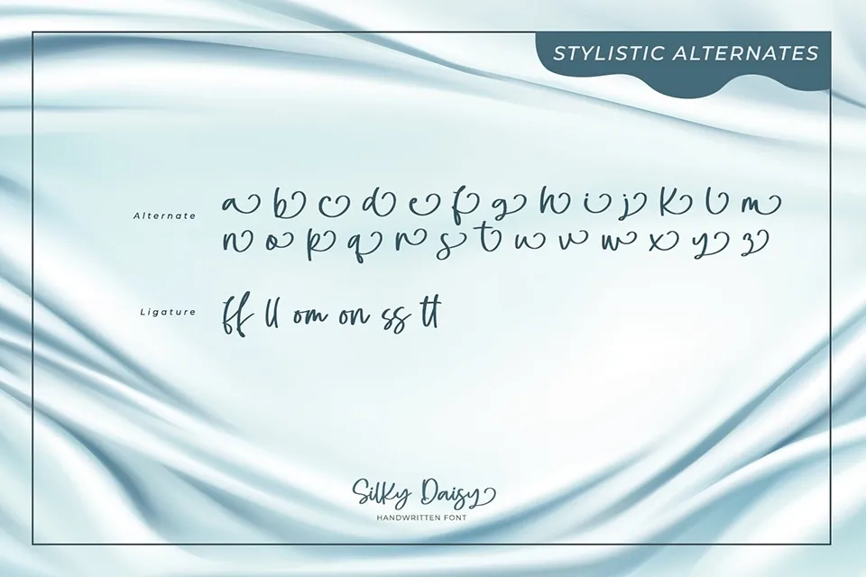 Silky Daisy Font