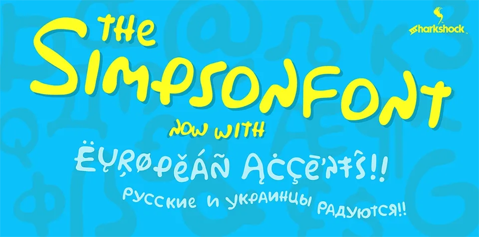 Simpsonfont Font