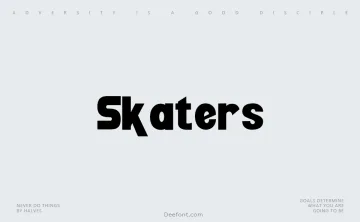 Skaters Font