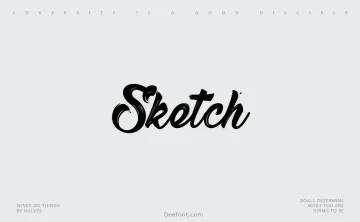 Sketch Font