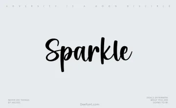 Sparkle Font